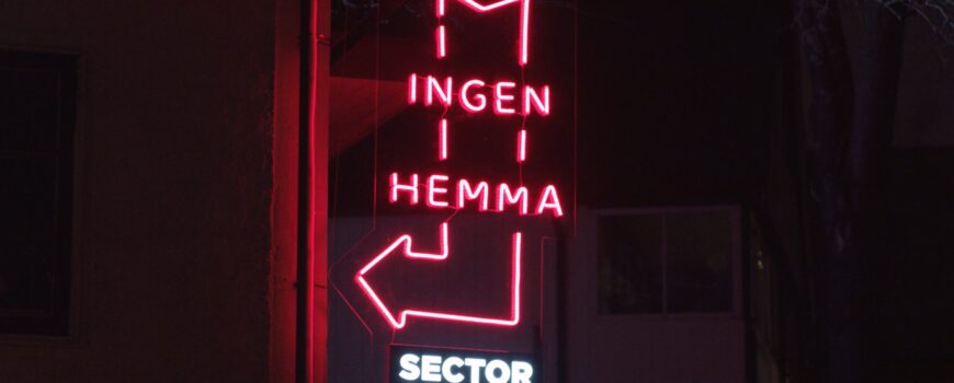 Shop neon signs direction board by Flex-Neon.com