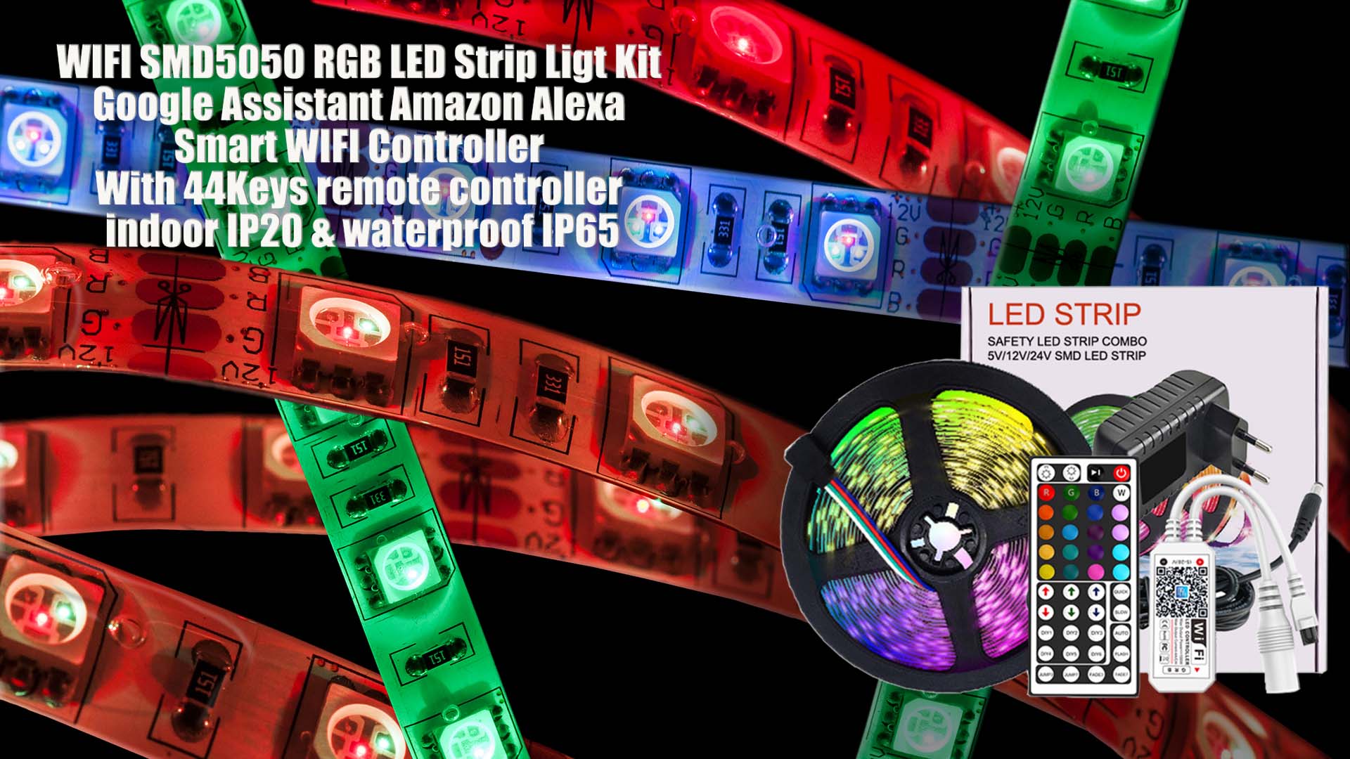 RGB LED Flex strip kit USD10.99 by Flex-Neon.com