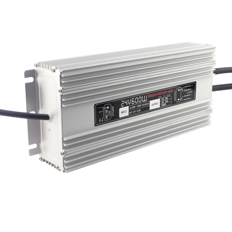 Waterproof LED Power Supply IP67 KNL-LPS-24V/600W Kingneonlux