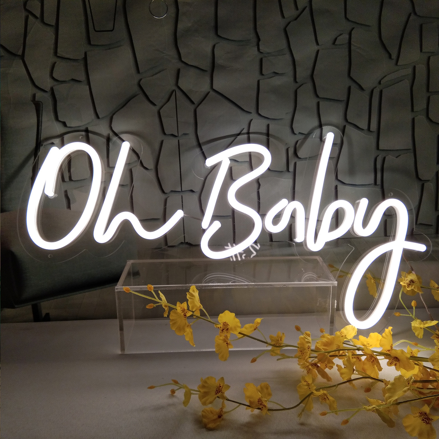 Oh baby LED Neon Sign by Flex-Neon.com