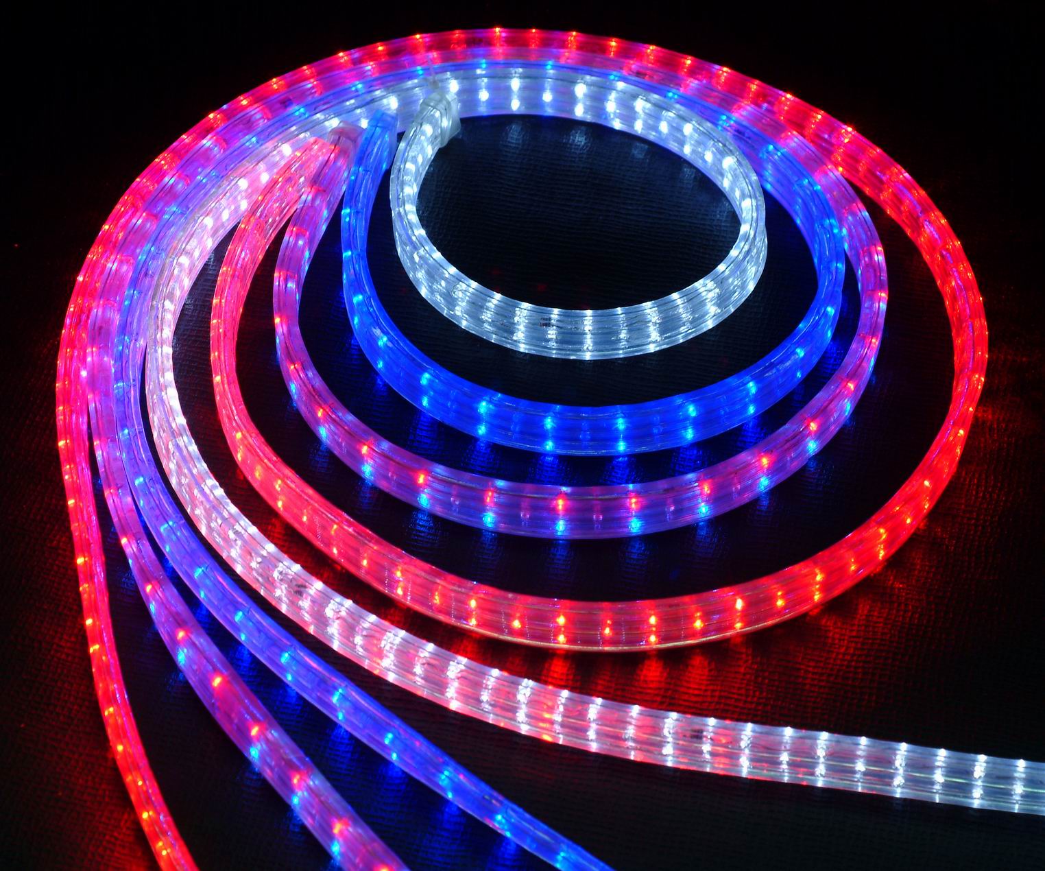 LED Rope Light Round Square